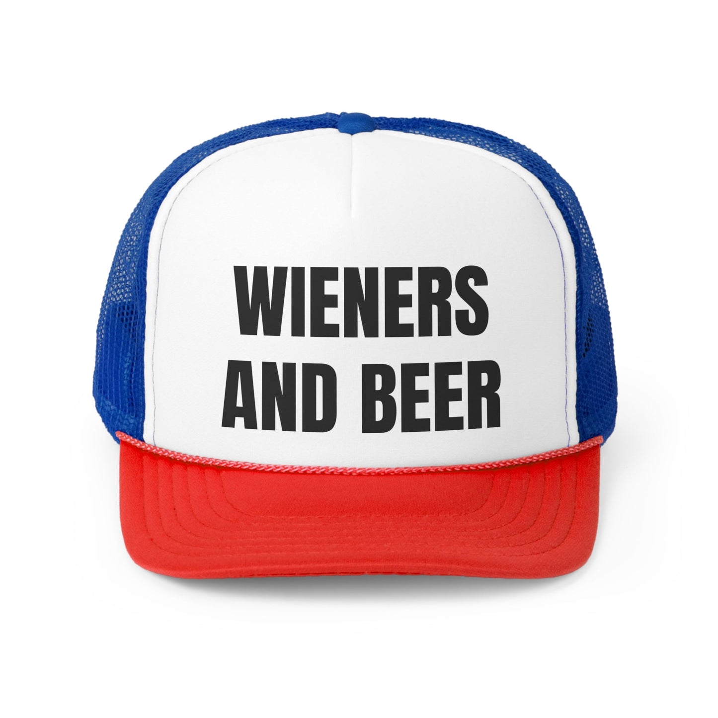 Wieners and Beer Funny Trucker Hat