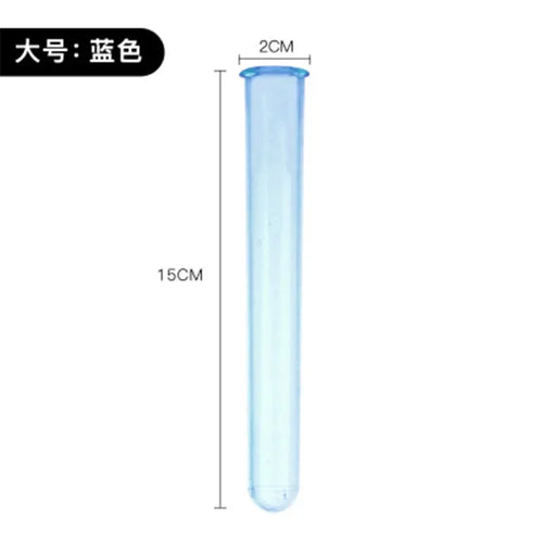 10Pcs Acrylic Test Tube Shot Cocktail Tool Martini Tequila Mixer Wine