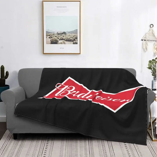 60x80 Inch Budweisers Home Textile Luxury Adult Gift Warm Lightweight