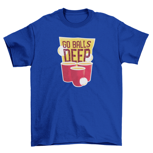 Beer Pong T-shirt Design